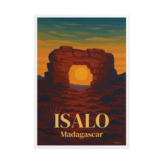 Affiche Parc National d'Isalo